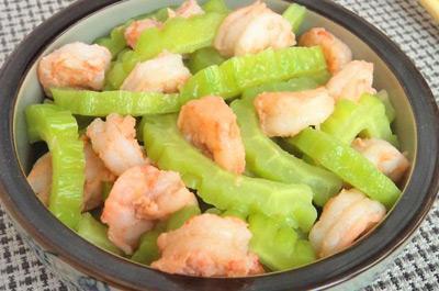 凉瓜跟虾能一起吃吗,健康美味两不误